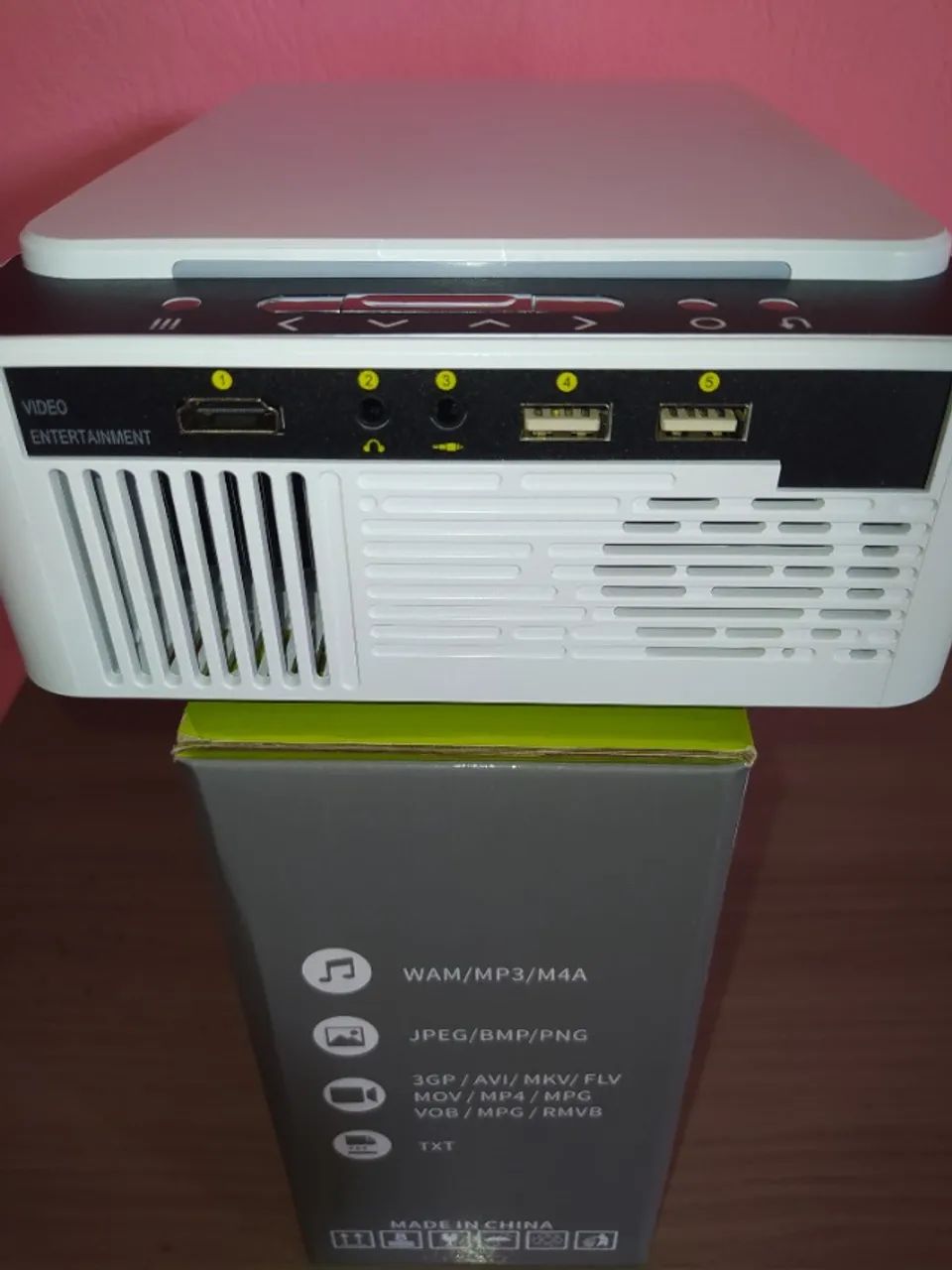 R$ 699,90_PR0JET0R Smart/WiFi PR0FiSSi0NAL 3.000Lumens 160 polegadas Z£R0 - Foto 2