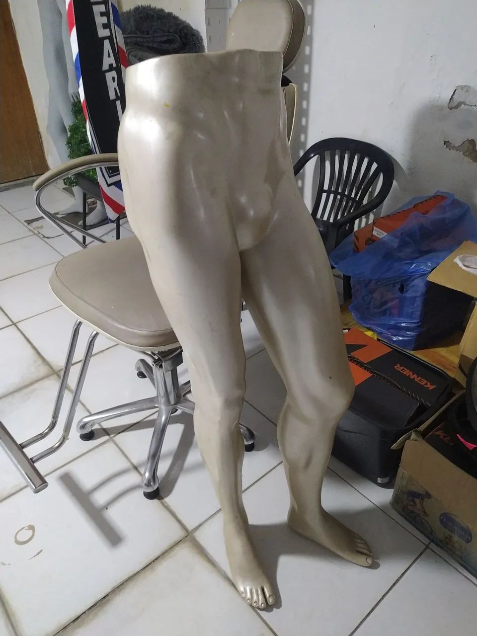 Manequim meio corpo