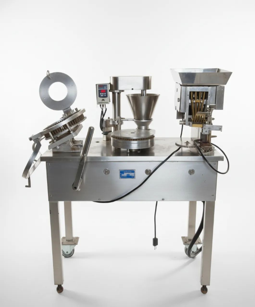 Encapsuladeira Semi-Automática Erli EG 9000 Completa - 250mg e 500mg - Inox