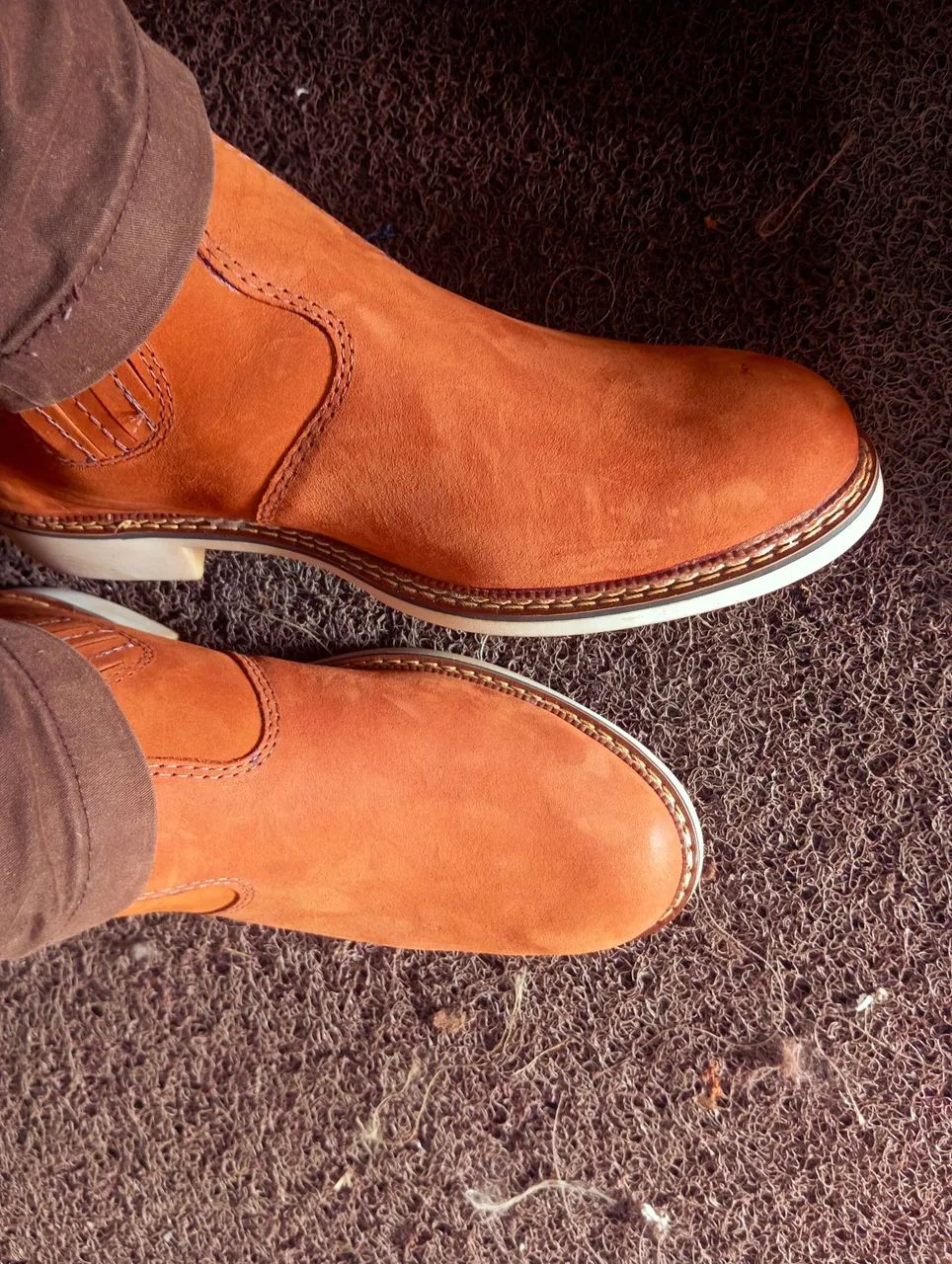 Botas de Couro 100% legítimo!!!