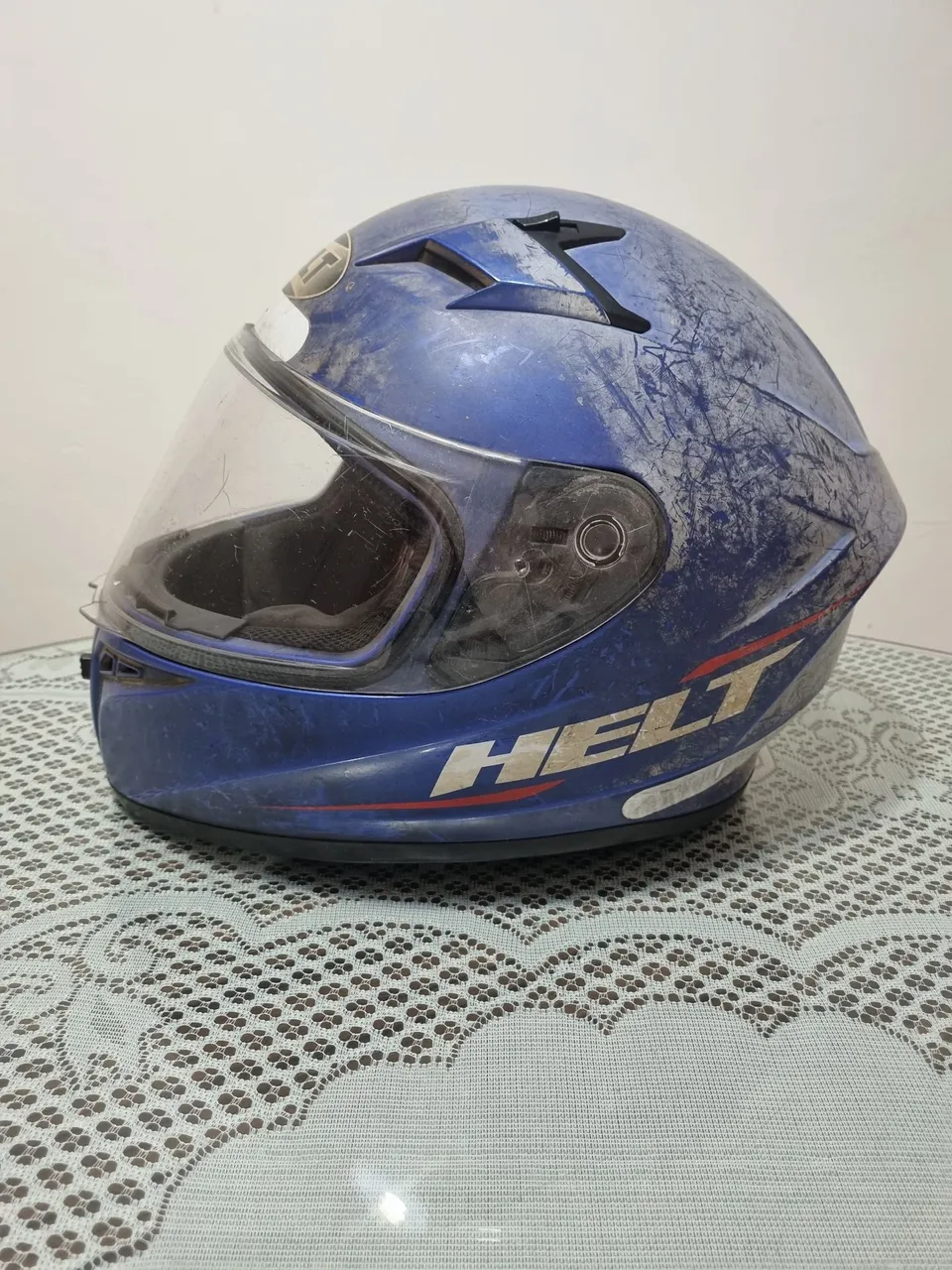 Capacete Helt Azul