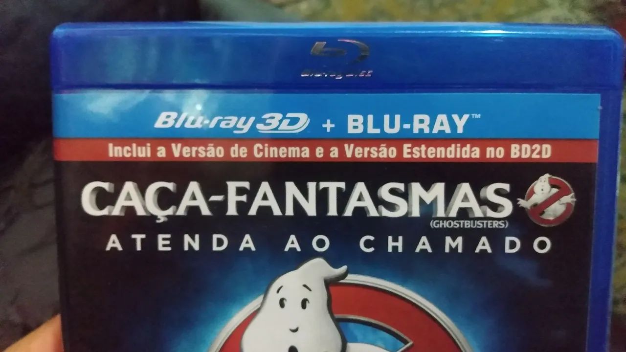 Blu-ray duplo 3D/ 2D caça fantasmas ótimo estado  - Foto 2