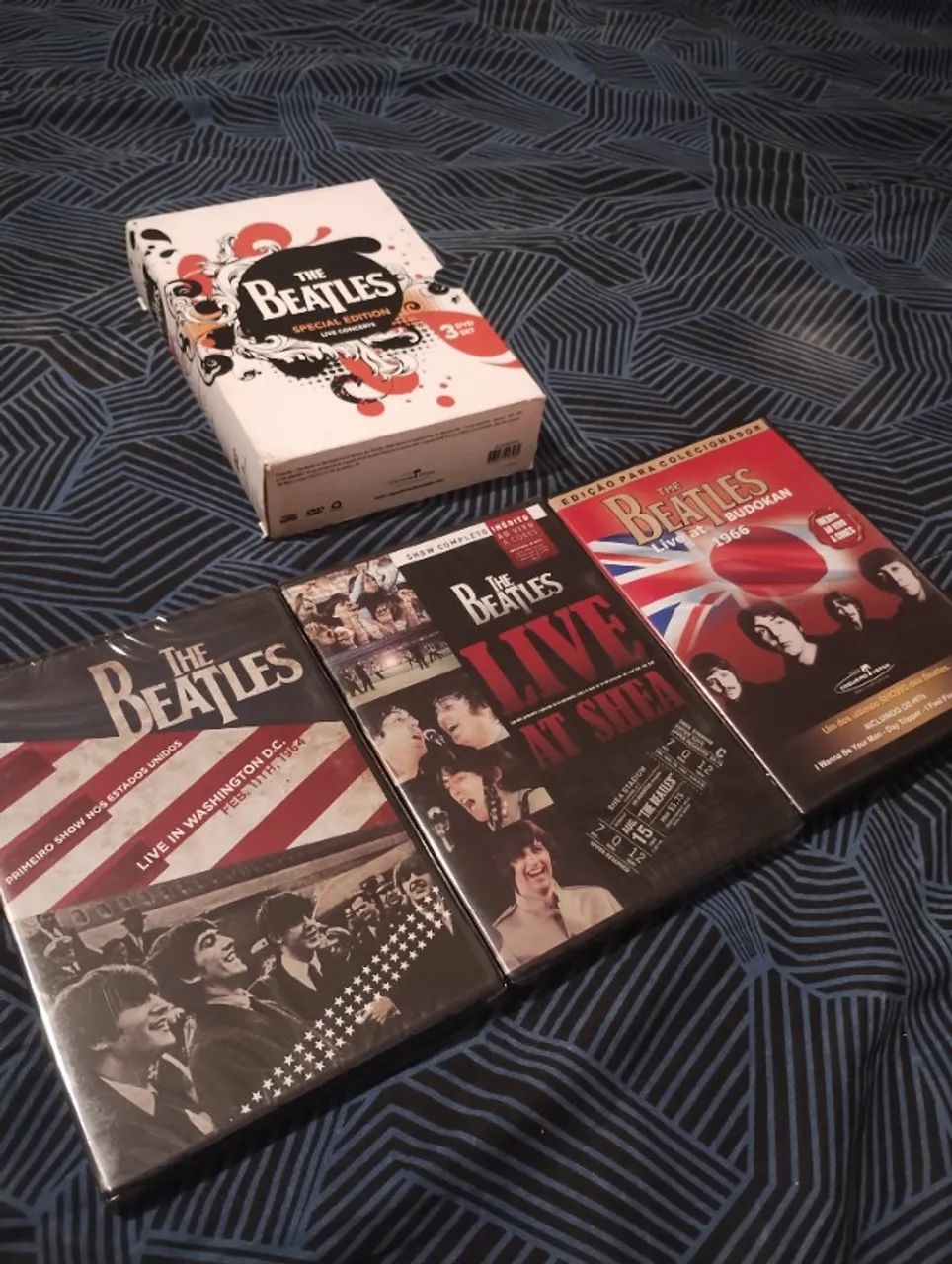 Coleção Beatles Live Concerts 3 discos - Foto 2