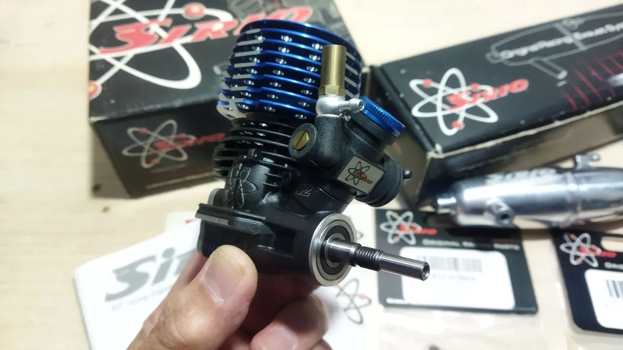 Motor Sirio 12 com Pipa e duas Birelas Novo na cx ! - Foto 4