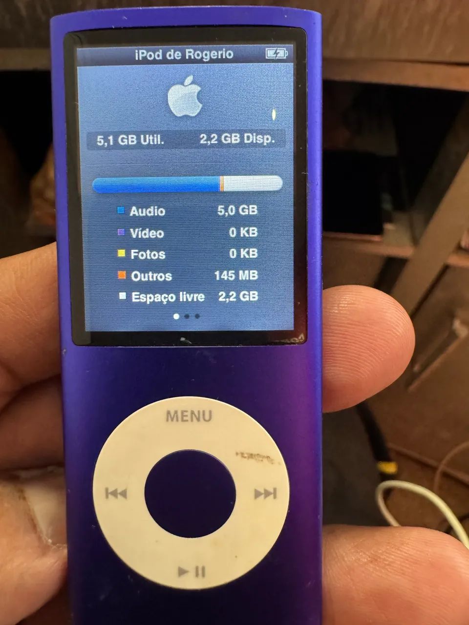 iPod Nano 4 geração 8gb roxo lindo LEIA!! - Foto 2