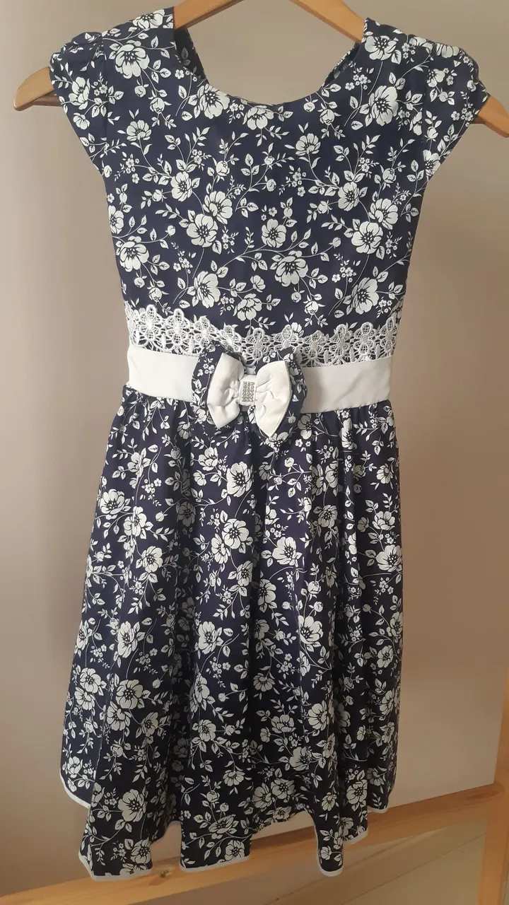 Vestido Infantil Daminha festa