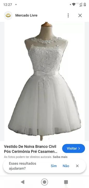 Vestido de noiva  - Foto 4