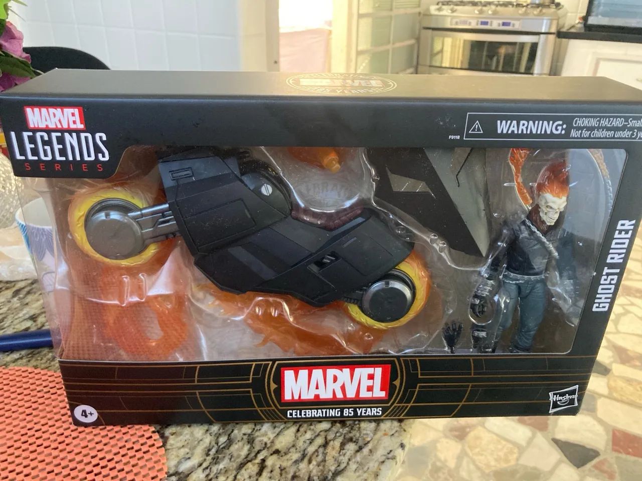 Marvel Legends Ghost Rider motoqueiro fantasma - Foto 3