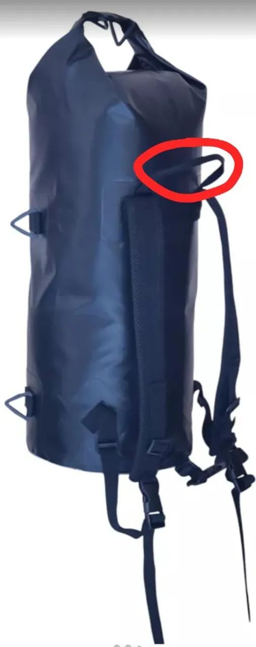 Mochila estanque 40 litros Impermeável para Camping - Foto 2