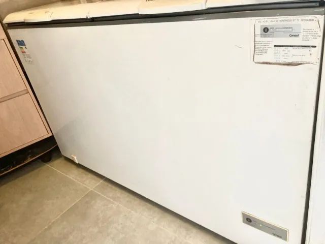 Freezer Consul 534 Litros com 2 Portas Horizontal Degelo Manual CHB53EB - Branco - 220 Vol - Foto 2