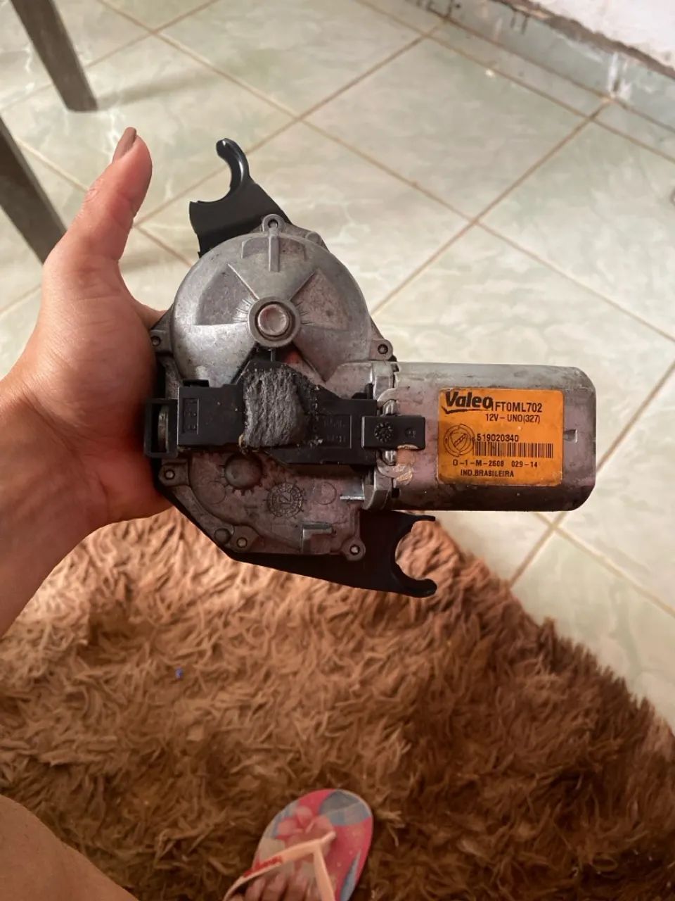 Motor de Limpador de Para-brisa Valeo FTOML702