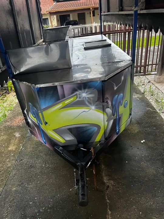 VENDE-SE CARRINHO DE LANCHE, SÓ PEGAR E TRABALHAR  - Foto 2