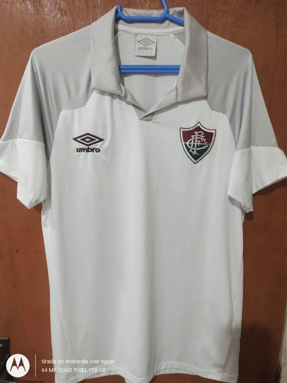 Polo Masculina Umbro Fluminense Viagem 2023