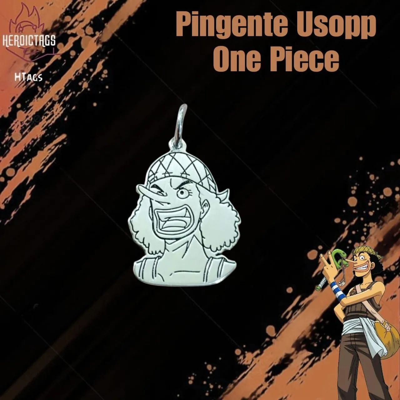 Pingente Usopp - One Piece