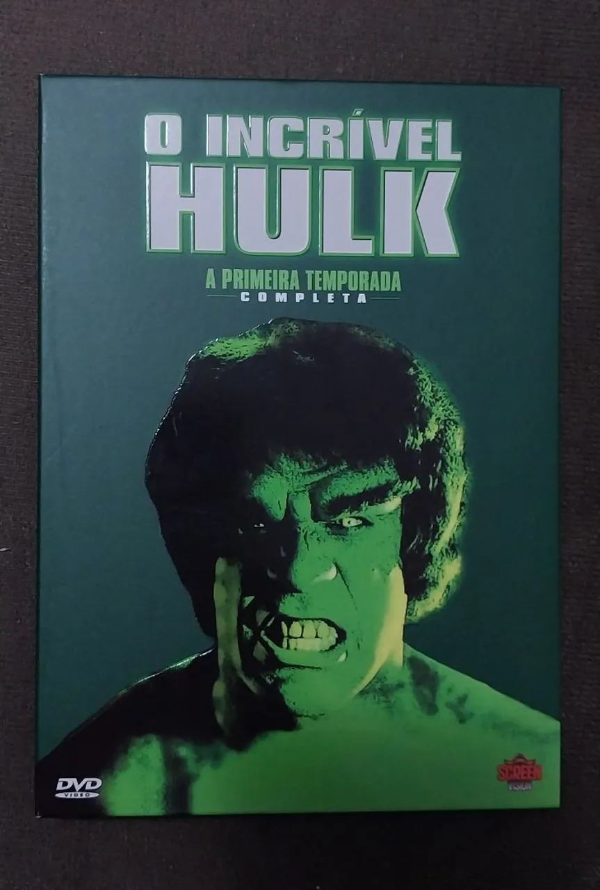 Dvd Hulk anos 70 temporada completa 