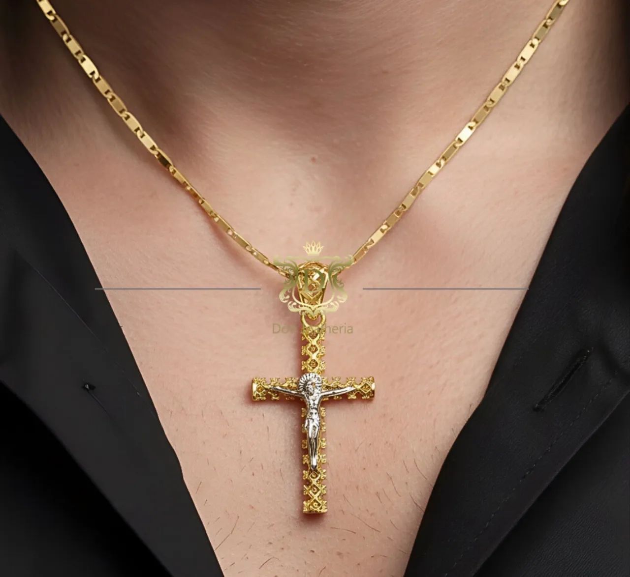Conjunto Italiano em Ouro 18k em Promoção! - Foto 2