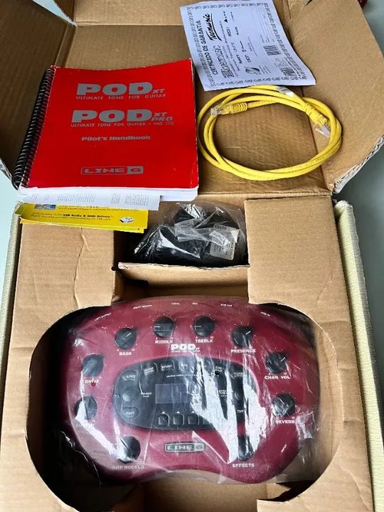 Pedaleira Line6 POD XT - Excelente Estado de Conservação - Foto 2