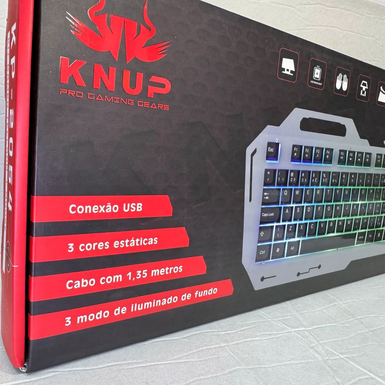 Kit gamer teclado e mouse rgb - Foto 2