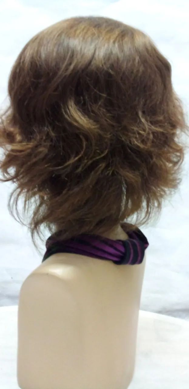 Peruca natural de cabelo humano  - Foto 5