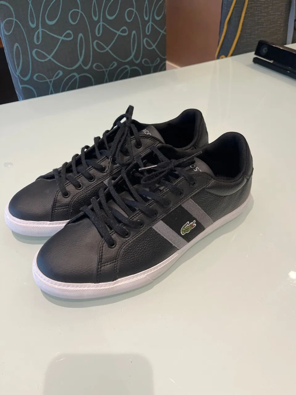 Tênis Lacoste Preto - Novo e Original
