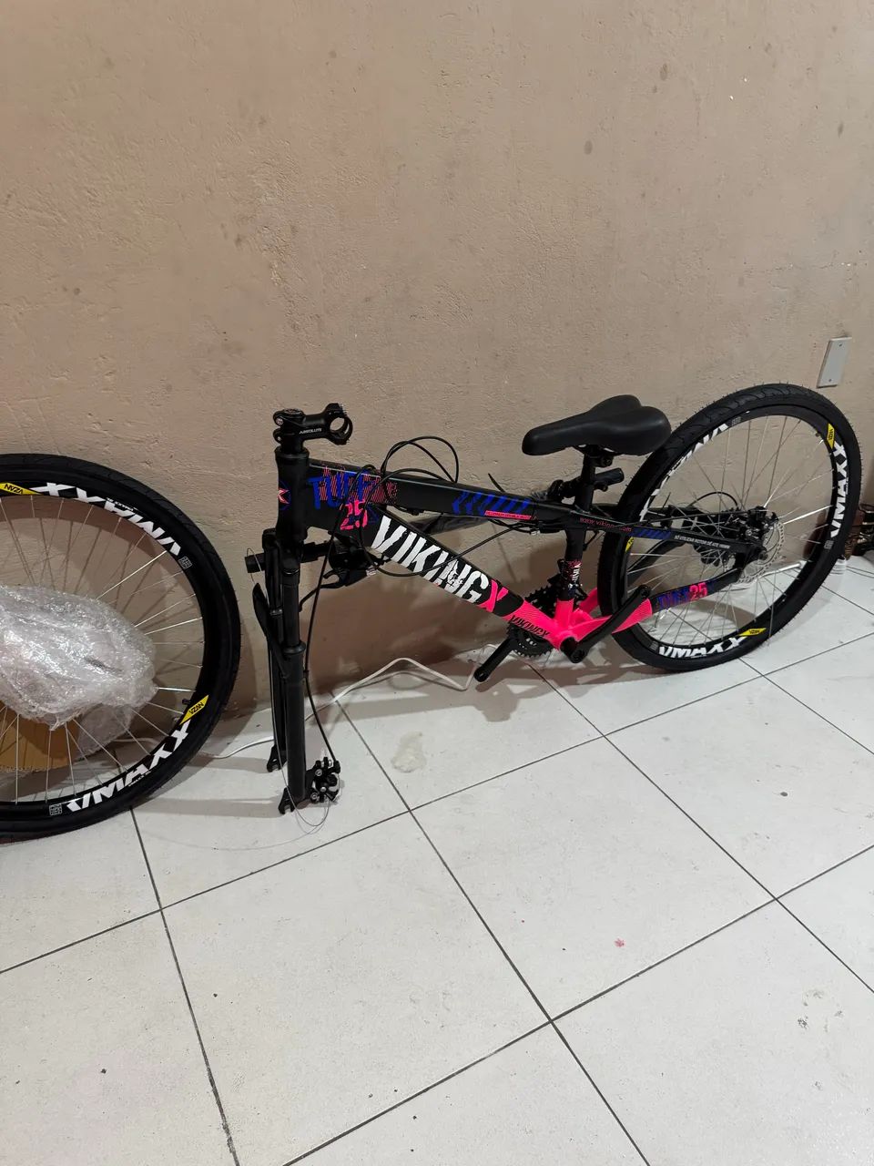 Bicicleta aro 26 lacrada, entrego montada 
