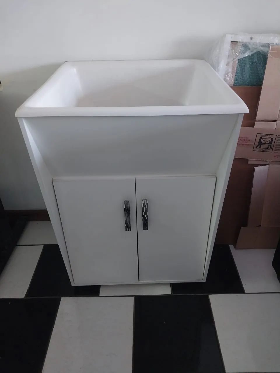 Vendo Sofá, balcão,tapete, tanque e 6 cadeiras  - Foto 3