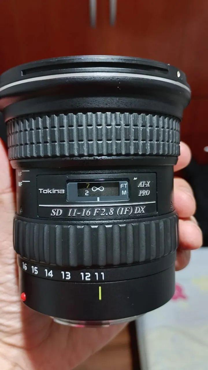 Lente Tokina 11-16mm f2.8 Canon