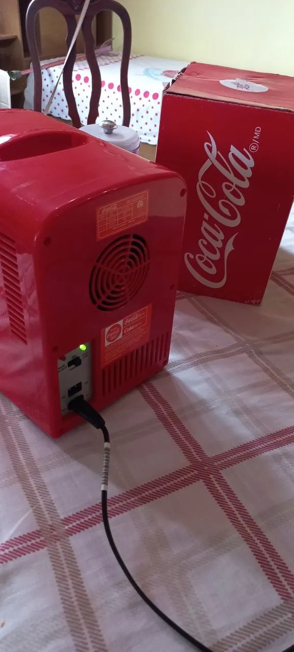 Mini Geladeira Coca Cola - Foto 4