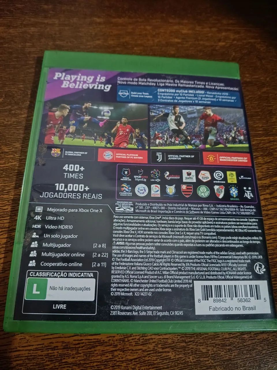 Jogo original Xbox One PES2020 - Foto 2