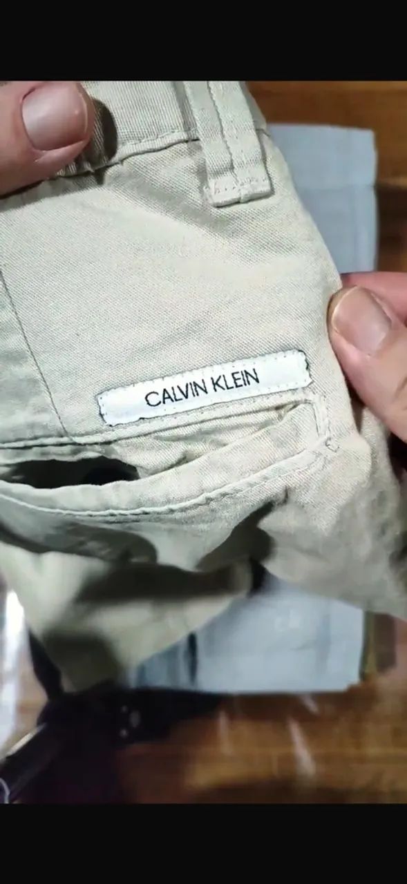 Bermudas Sarja *Calvin Klein*   - Foto 2