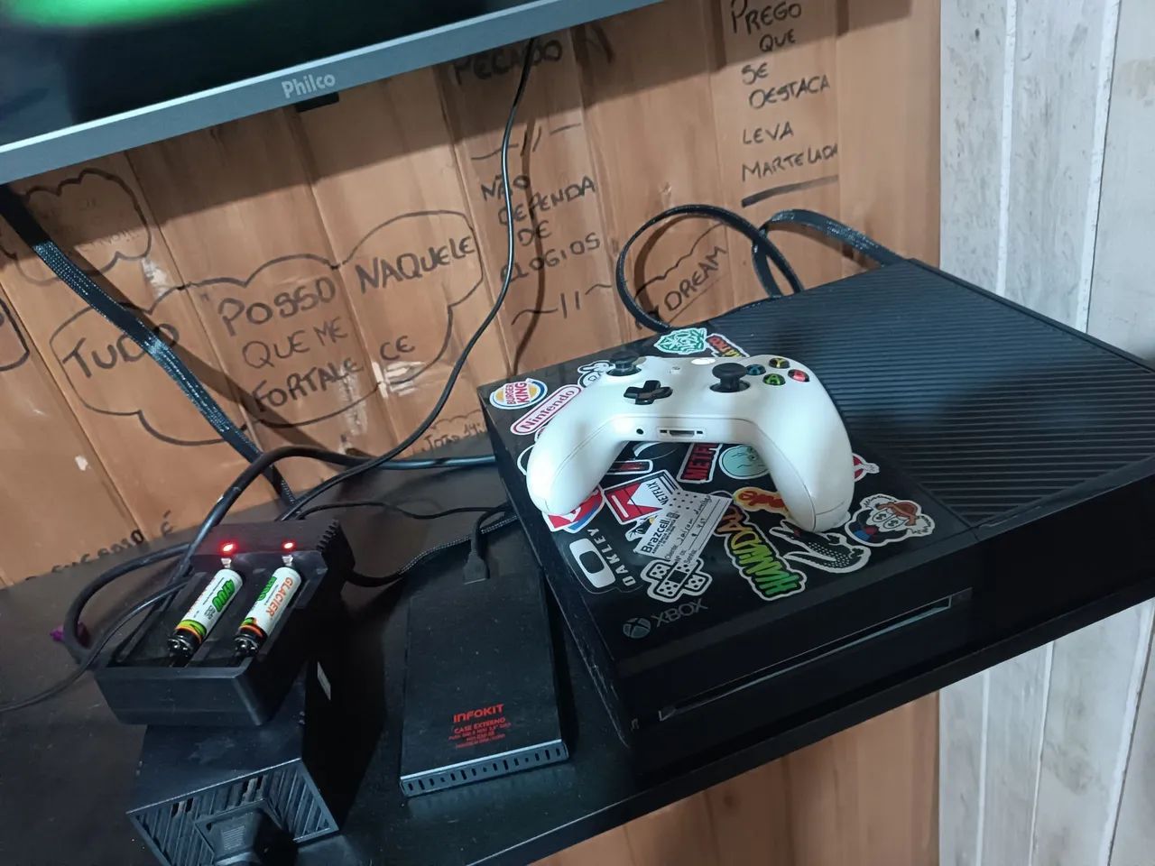 Vendo Xbox one fat com 500gb