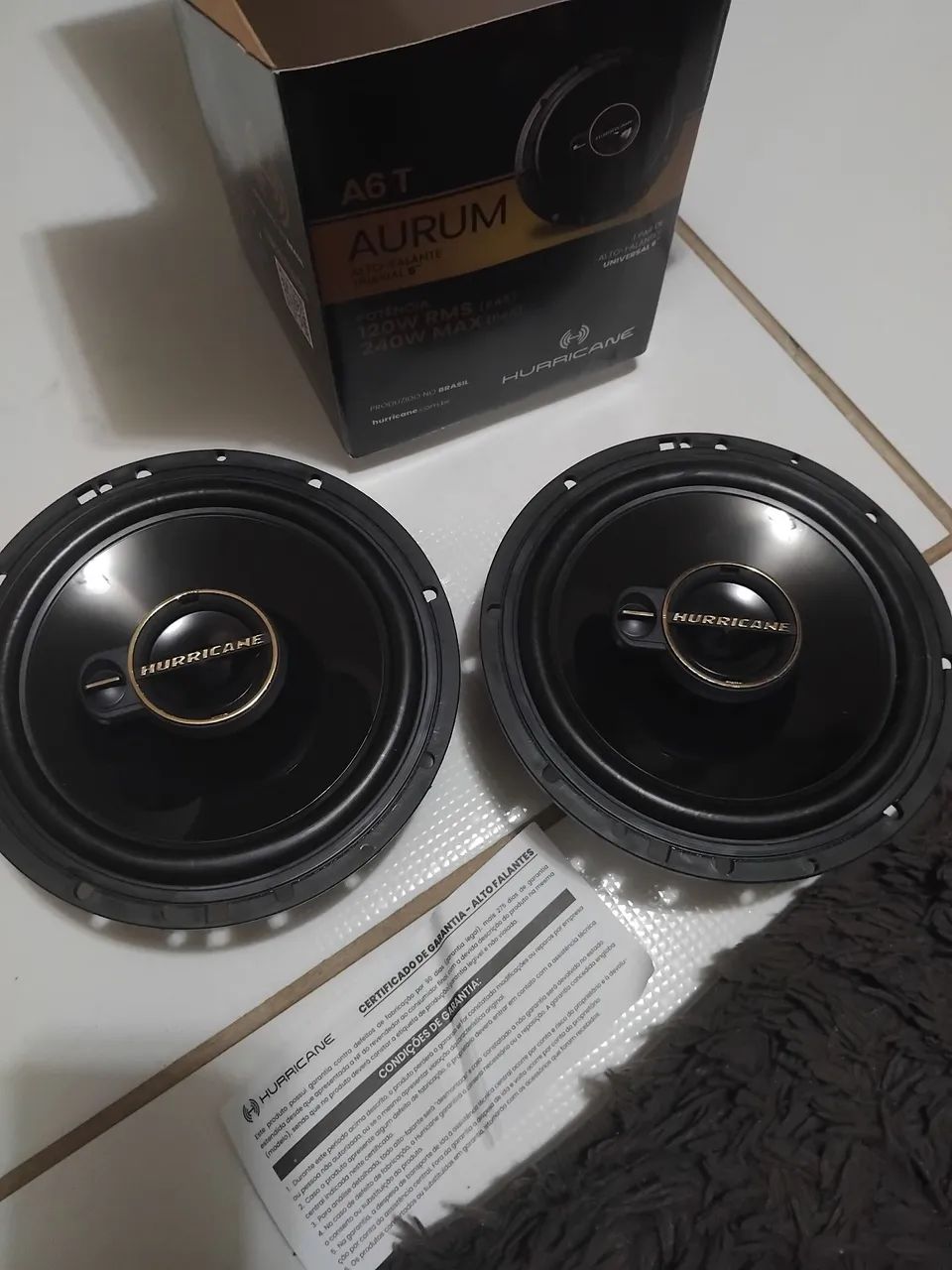 Par de alto falantes 6 polegadas novos na caixa. - Foto 3