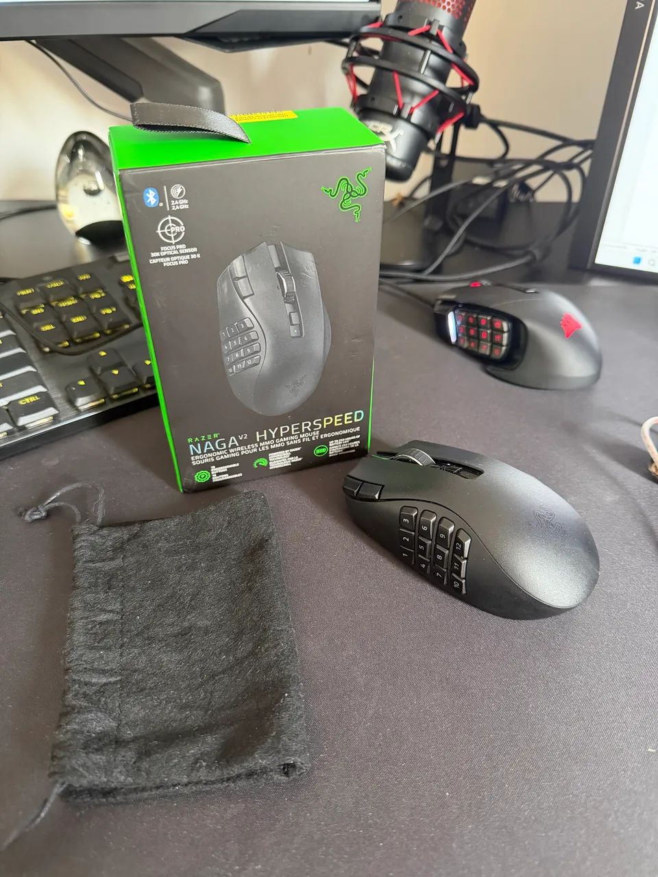 Mouse Razer Naga V2 Hyperspeed - Periféricos e Acessórios de