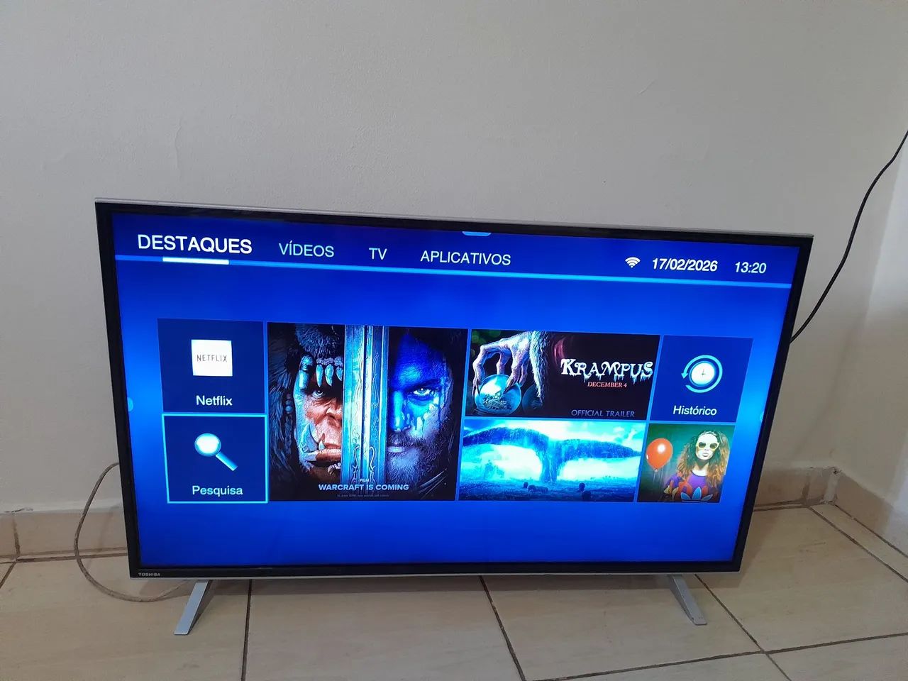 TV toshiba 40 polegadas wiffi  - Foto 3