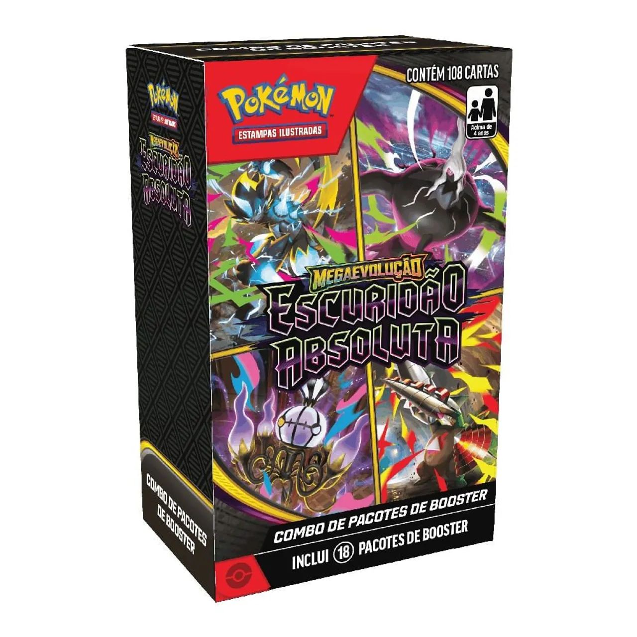 Pokémon Combo de Boosters - Escuridão Absoluta