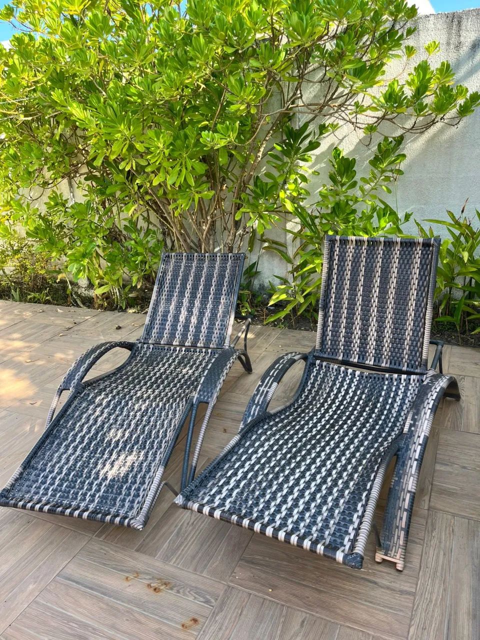 Cadeiras solar bastante resistente 