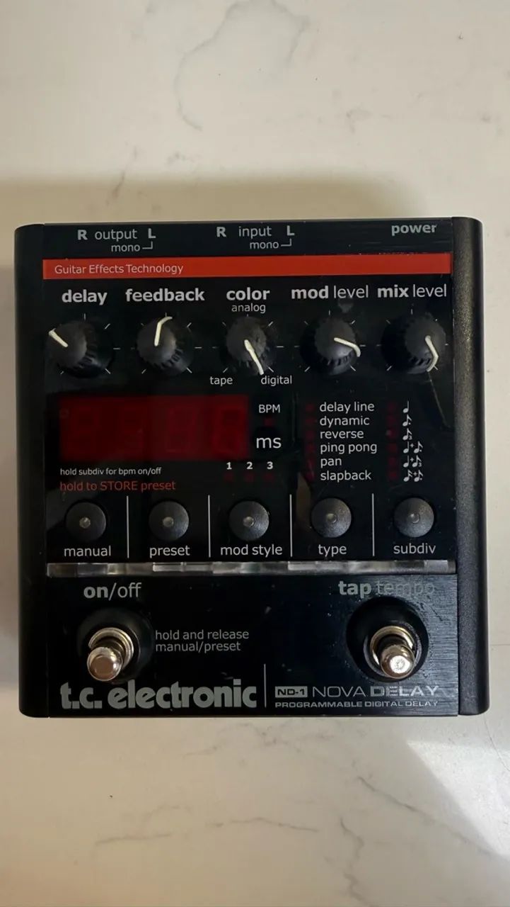 TC ELETRONICS ND-1 NOVA DELAY   - Foto 4