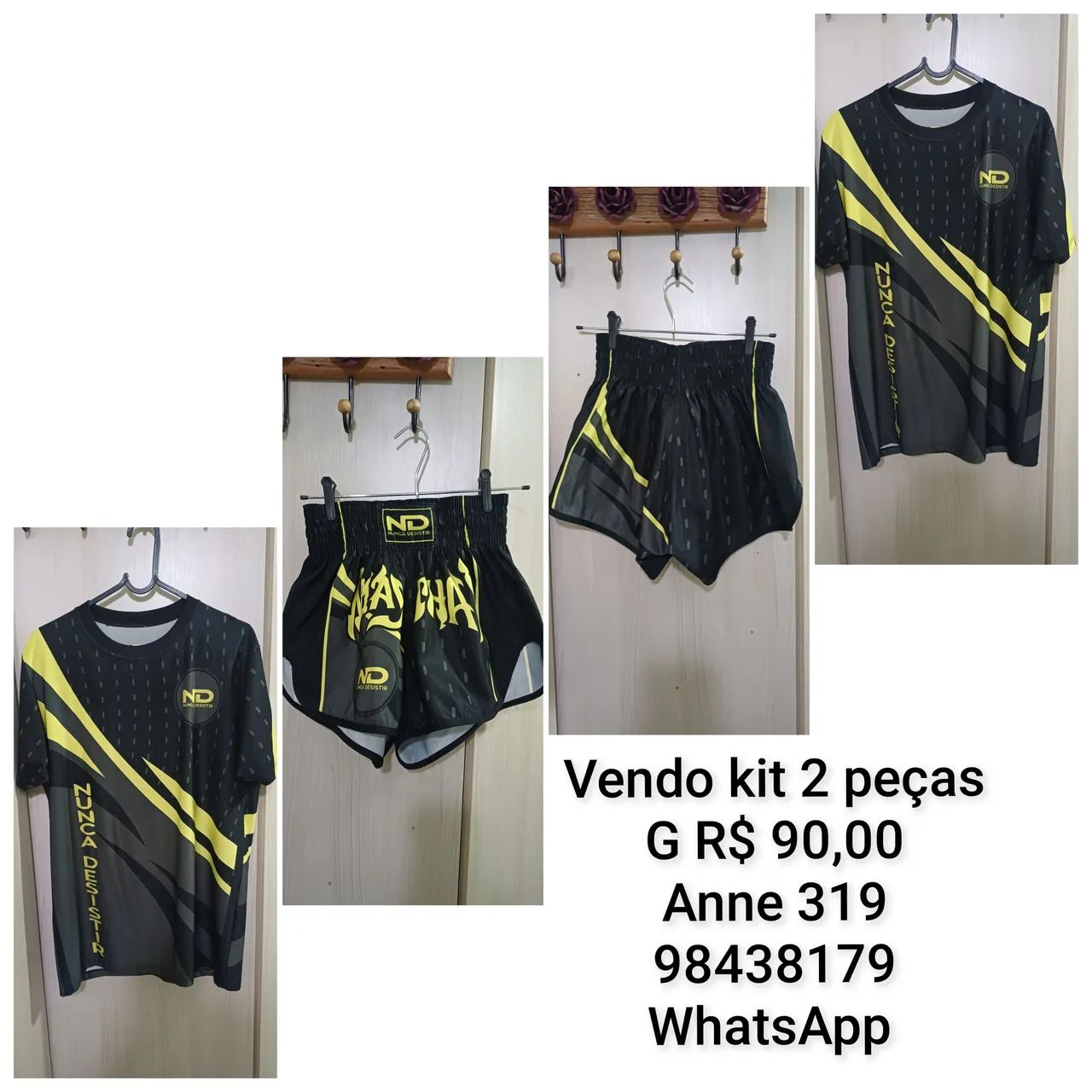 Conjunto Box/ muay thai tamanho G