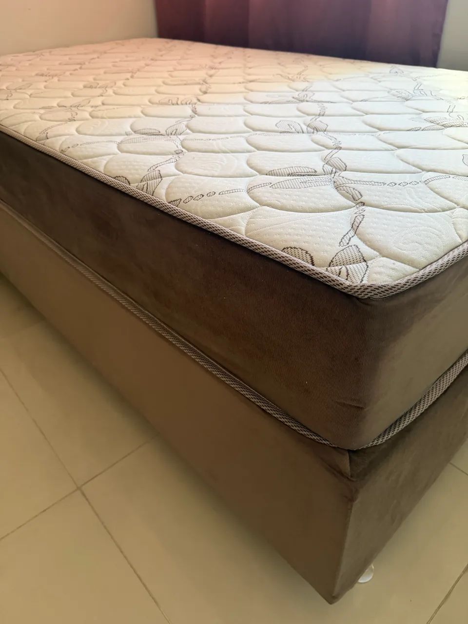 Cama solteirão nova 