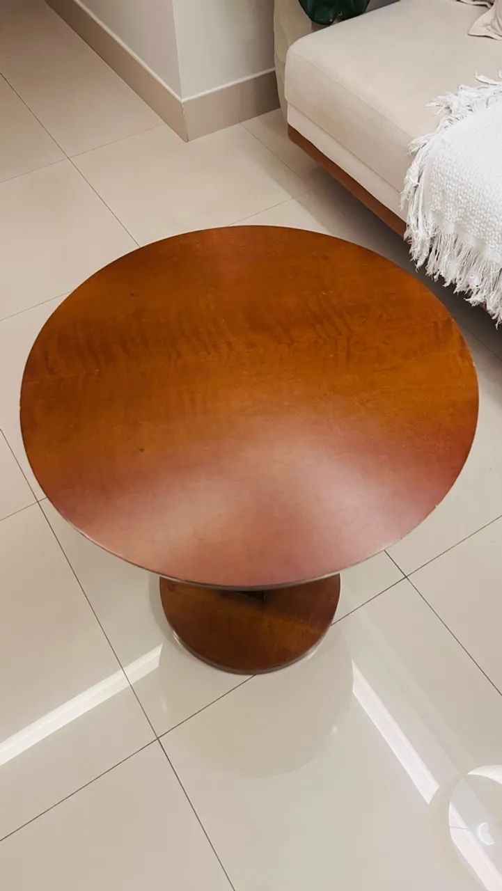 Mesa de apoio redonda - Foto 2