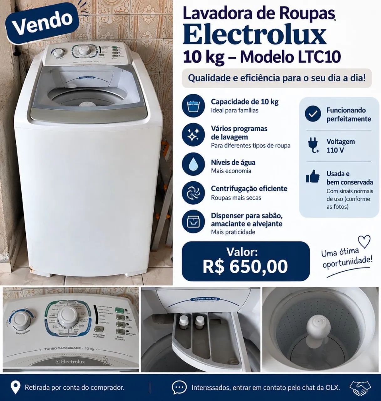 Vendo  lavadora 