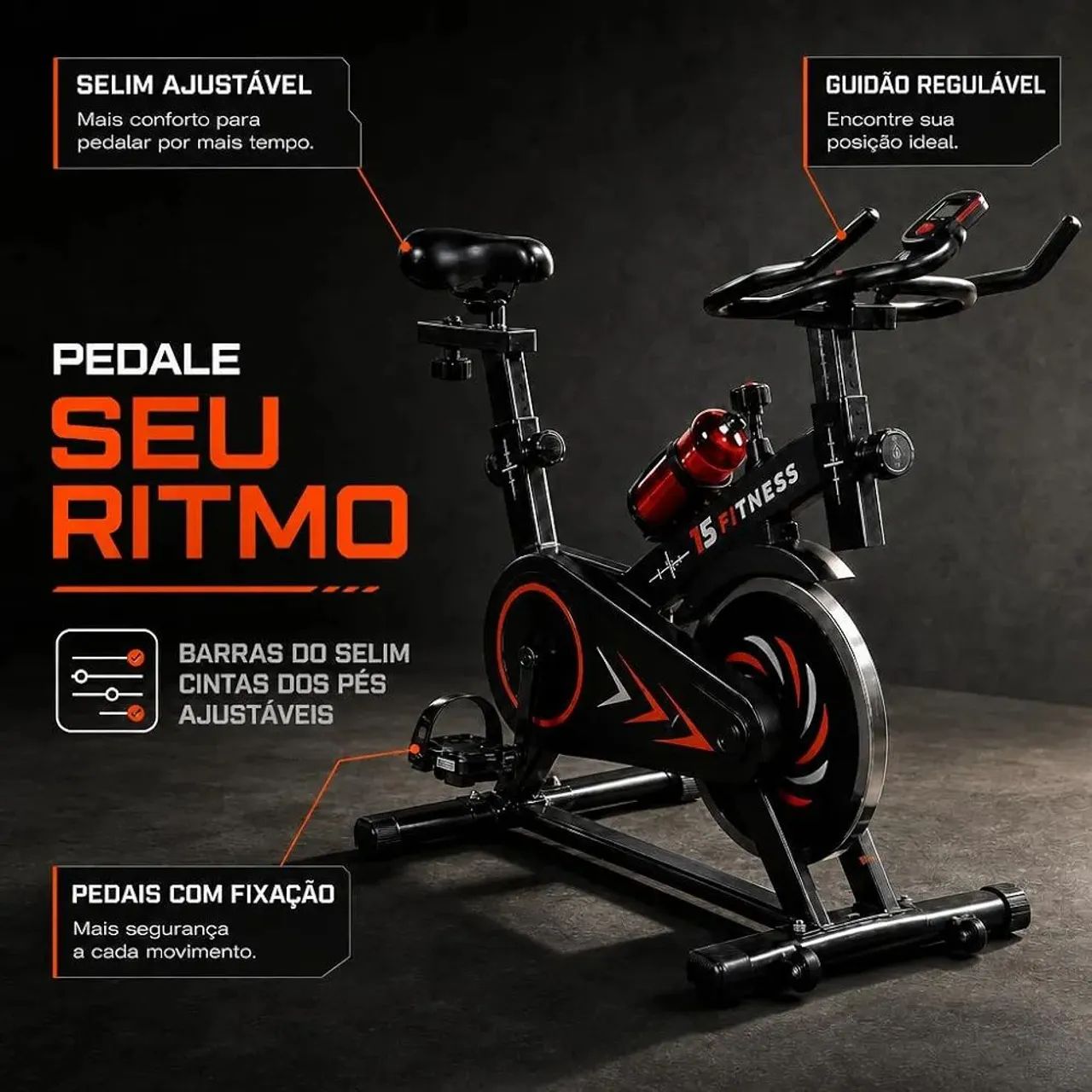 Bicicleta Ergométrica Eagle Métrica Nova, Nunca Usada<br> - Foto 2
