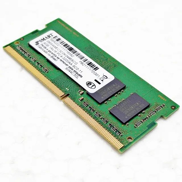 Memória RAM Notebook 4GB DDR4 3200 SODimm SMART - Foto 4