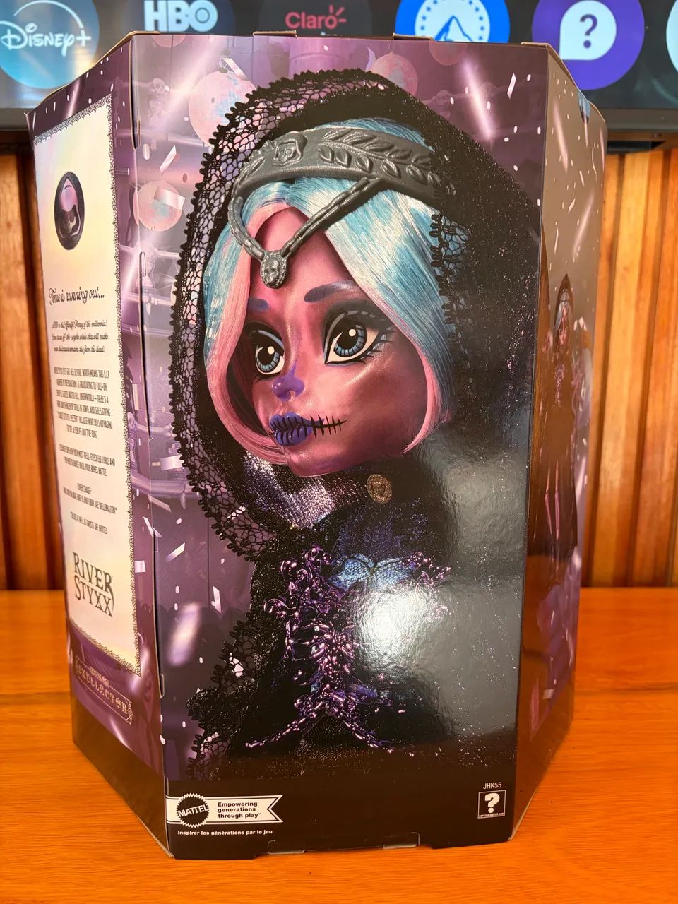 Boneca Monster high Skullector River Styxx lacrada  - Foto 3