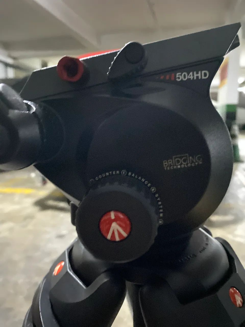 Tripé Manfrotto - 504HD - Foto 4