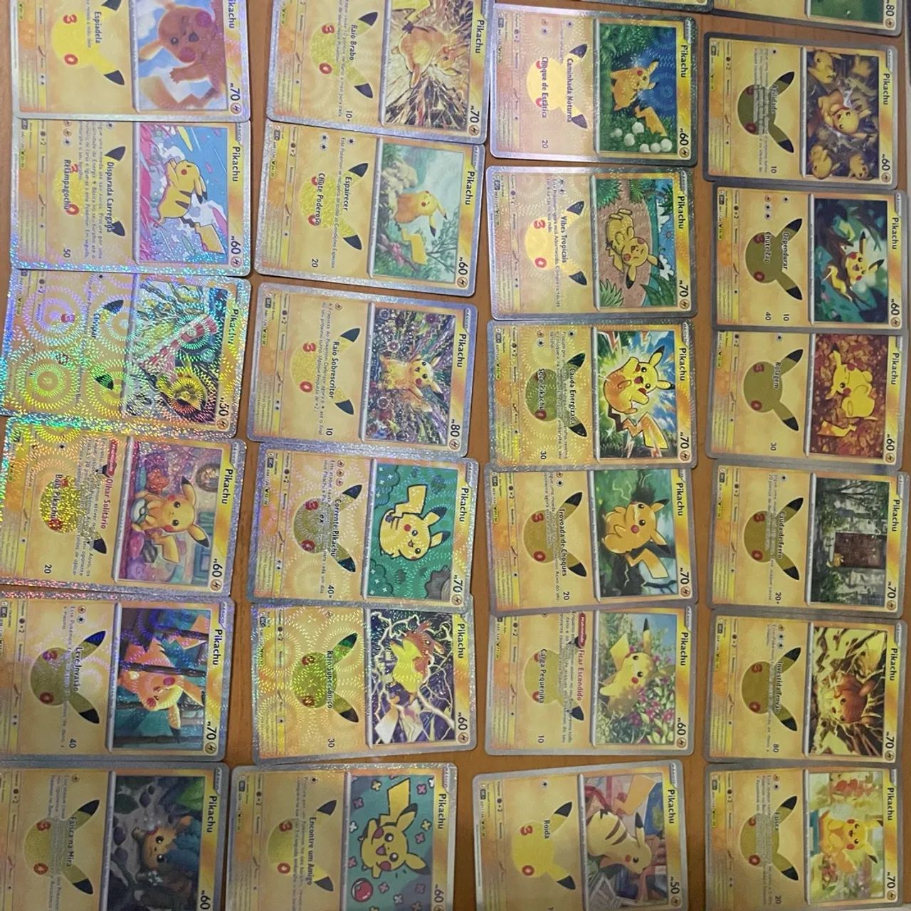 Coleção completa Pikachu 30 anos!!!