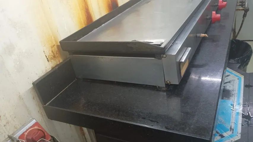 Chapa grande profissional cozinha - Foto 3