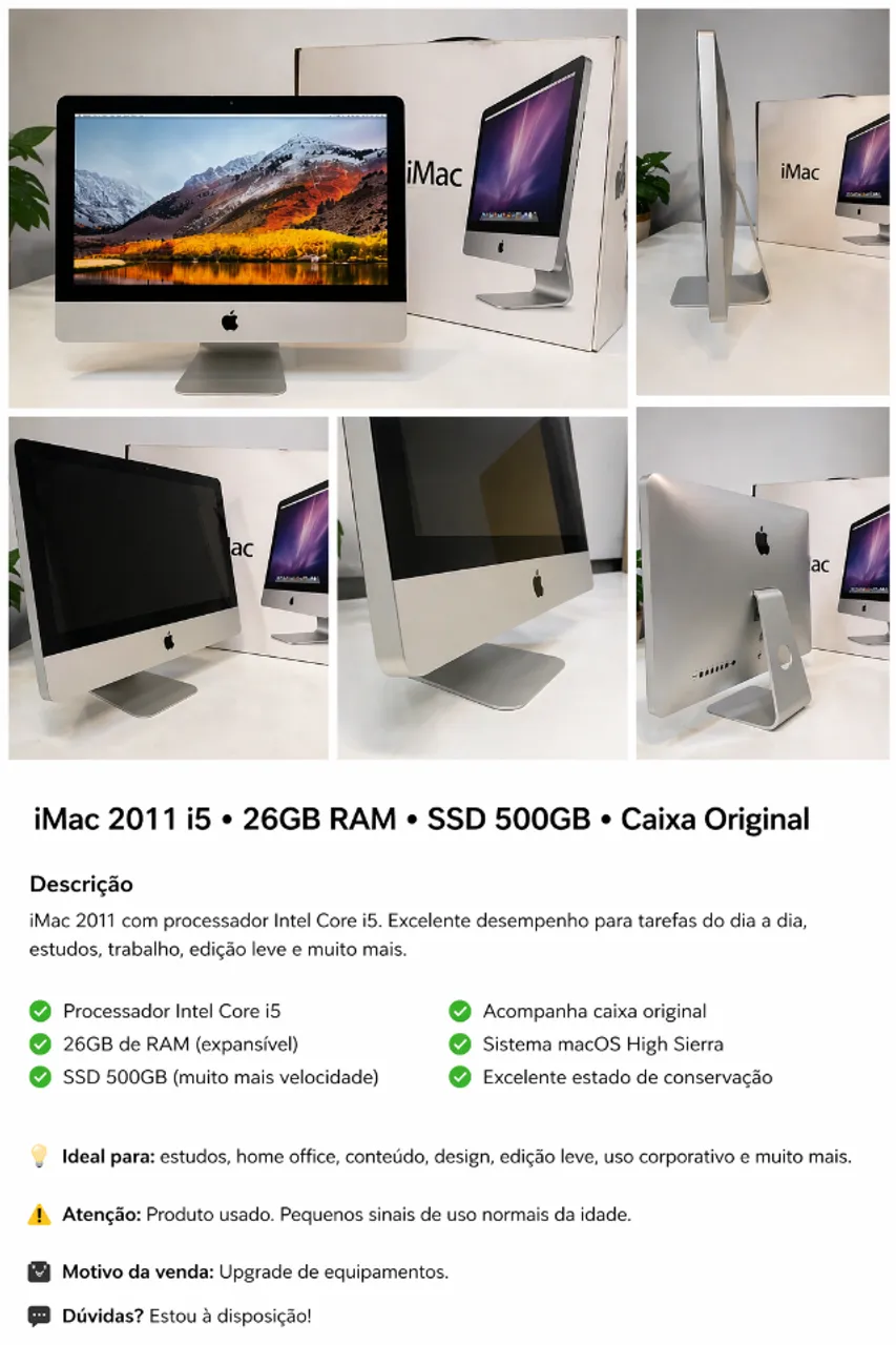 imac i5 2011