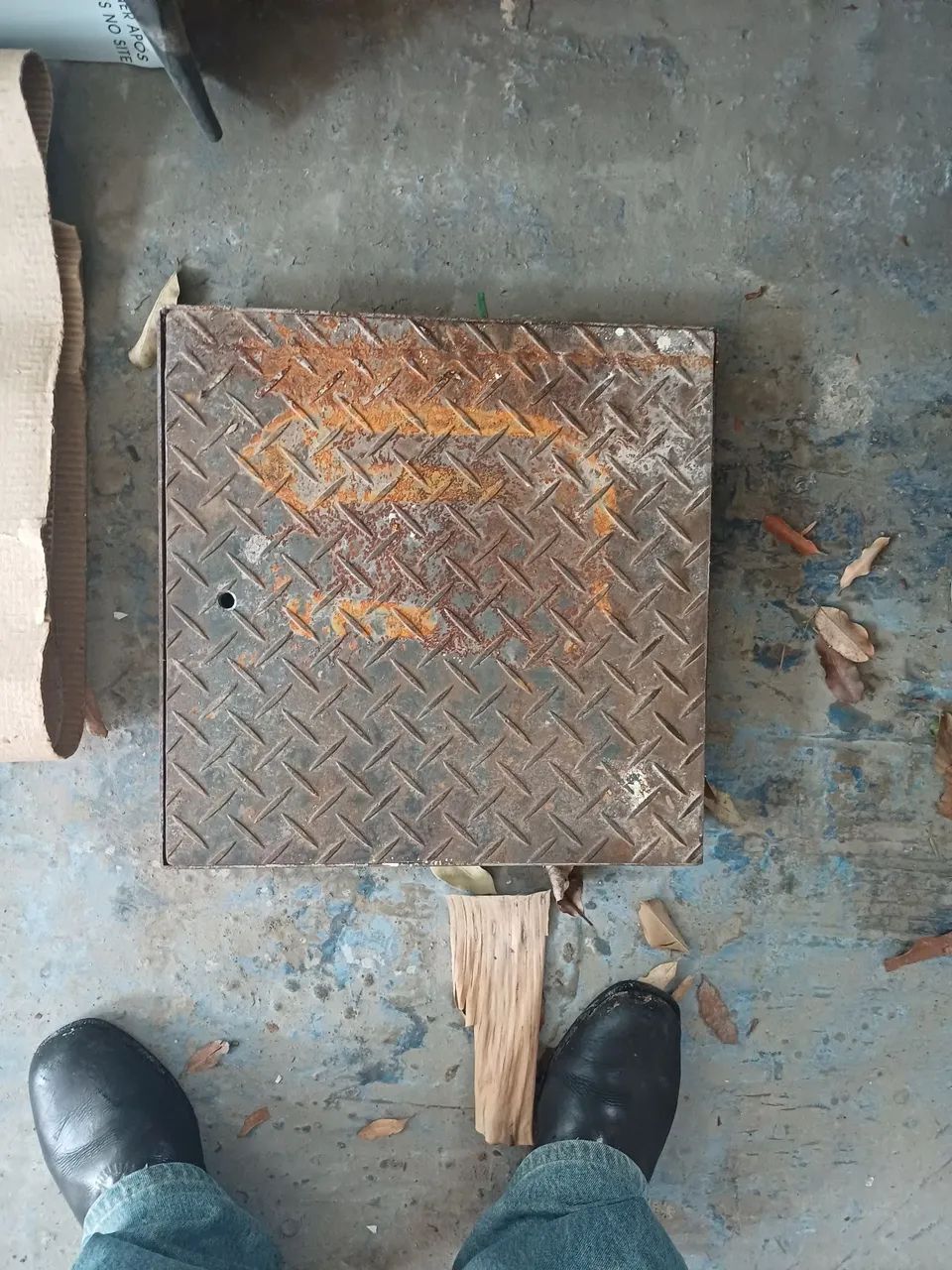 Câmara de Calçada 40x40 cm