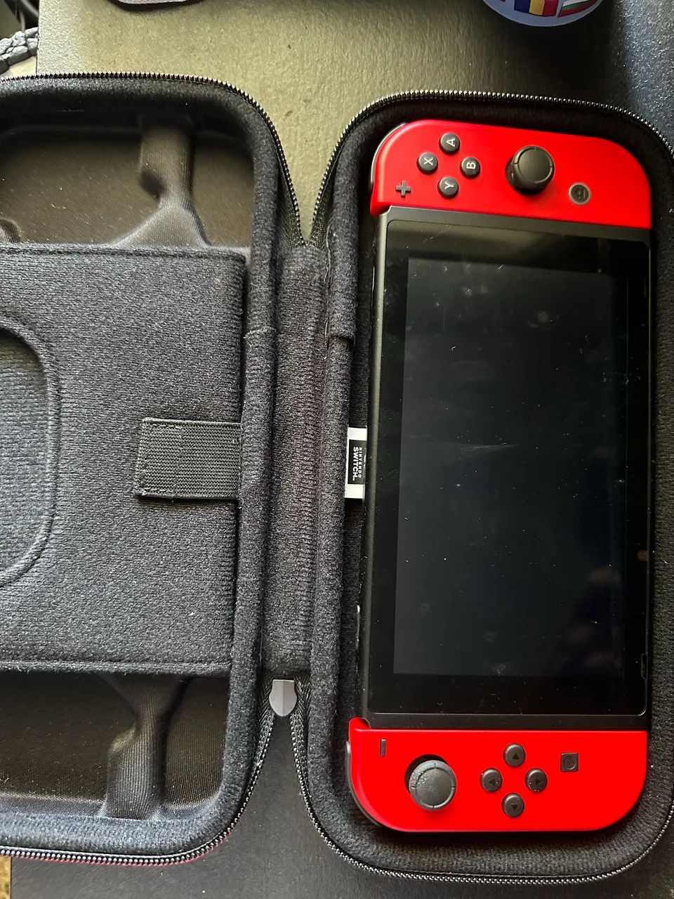 Nintendo switch com case e dois jogos - Foto 4
